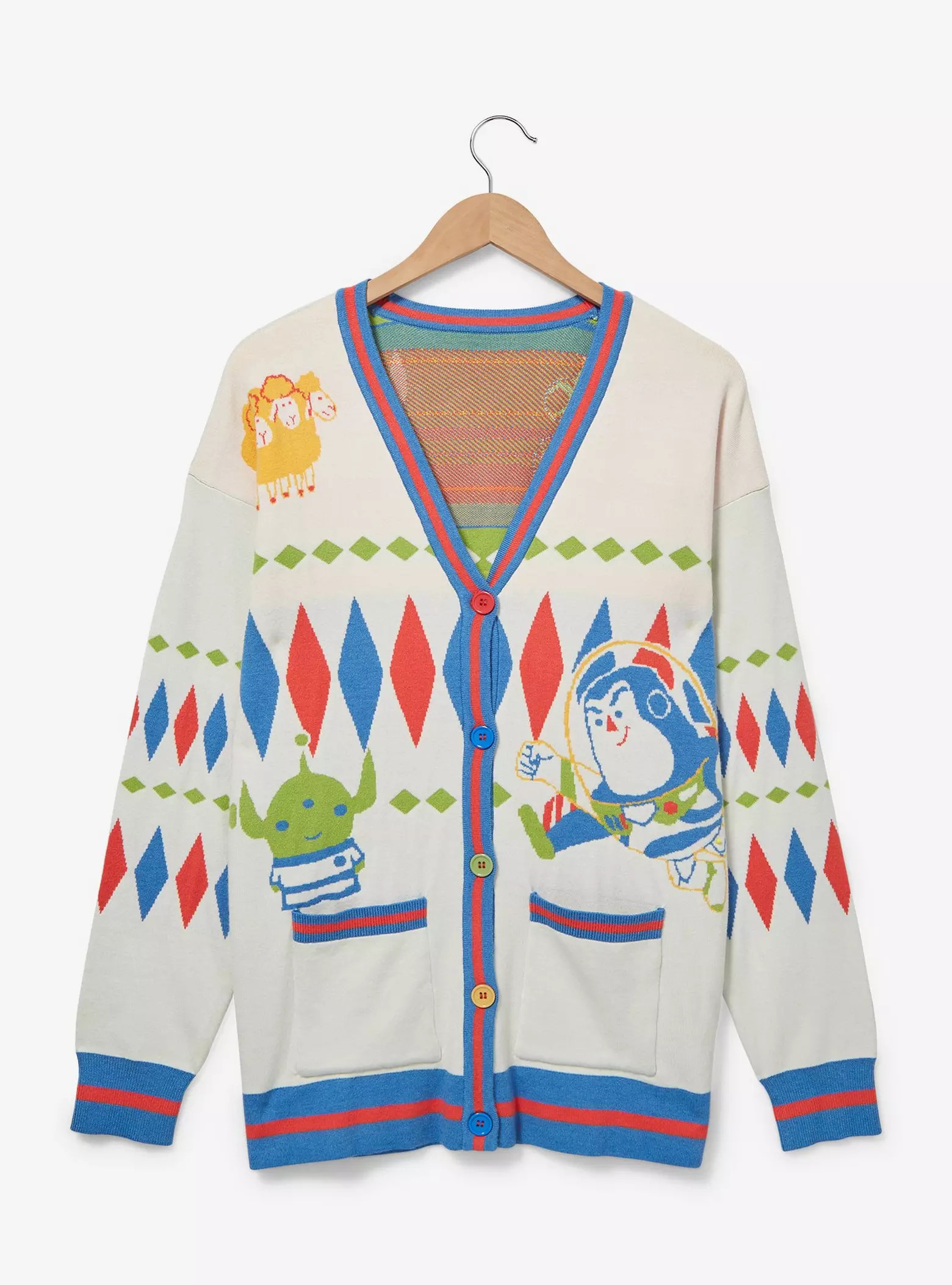 Her Universe Disney Pixar Toy Story Isometric Women's Cardigan -- BoxLunch Exclusive | BoxLunch | BoxLunch