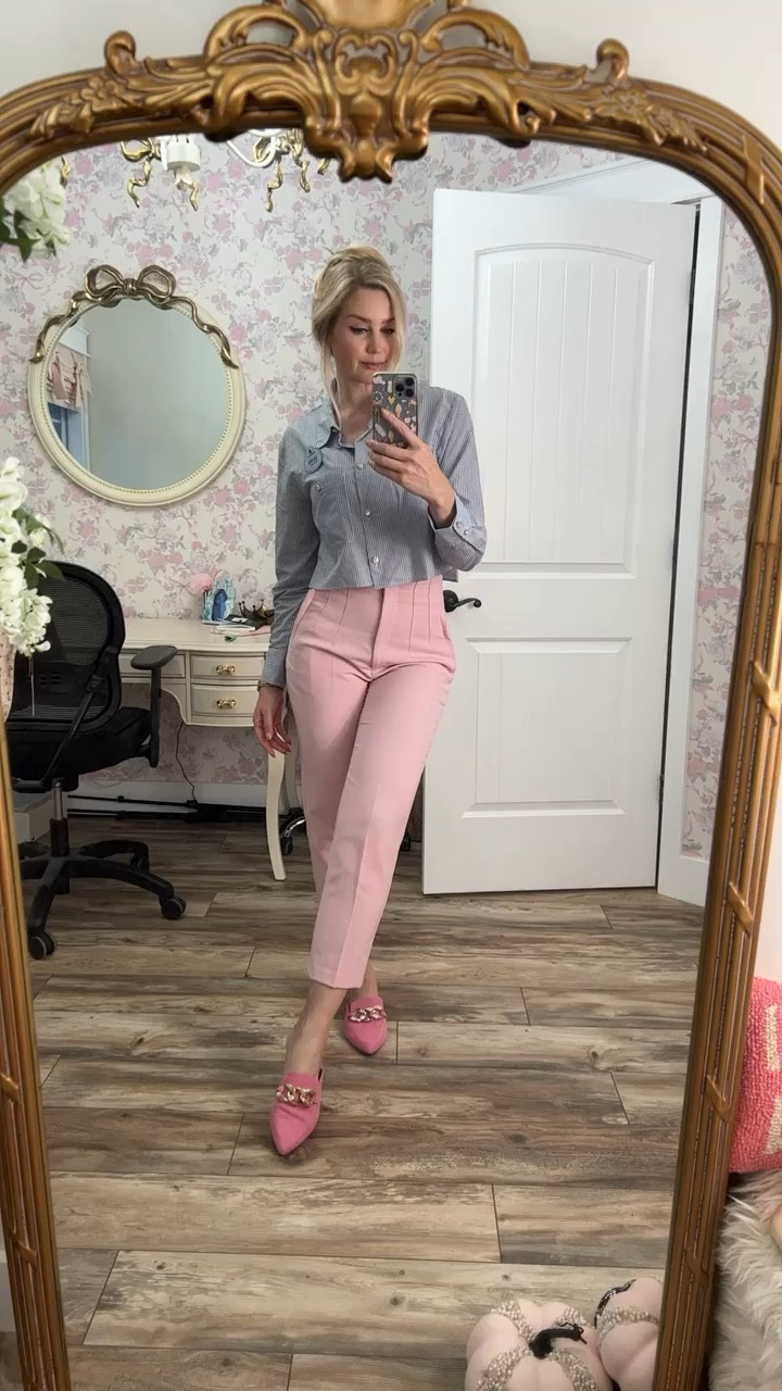 Office girly for the day. Pink and blue always go together. 

Fit from Zara, sry can’t link exact  

#LTKfindsunder100 #LTKworkwear #LTKstyletip