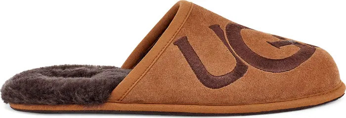 UGG® Logo Scuff Slipper (Men) | Nordstromrack | Nordstrom Rack