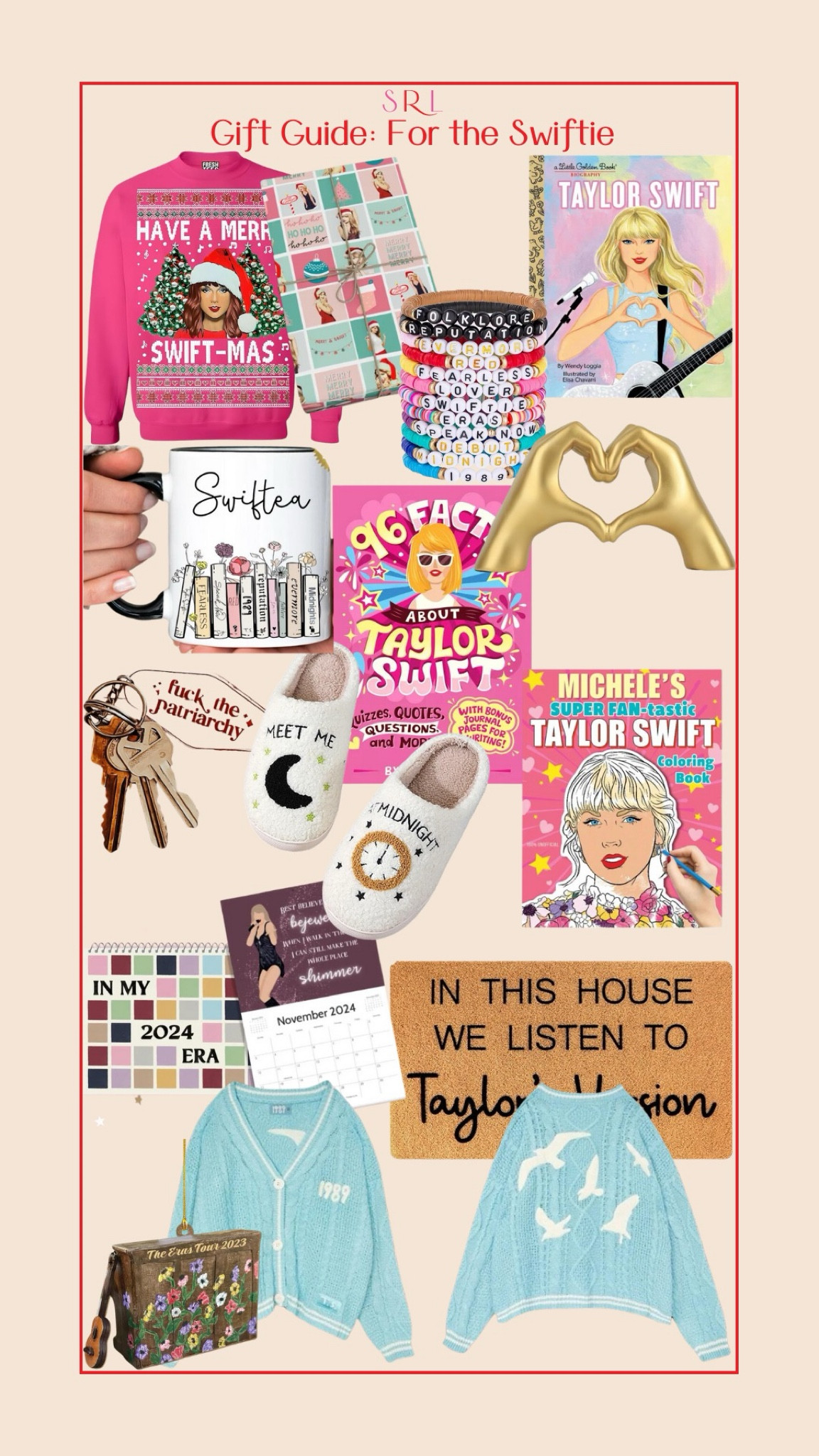 gift ideas for the Swiftie! 💕

#LTKSeasonal #LTKGiftGuide #LTKHoliday