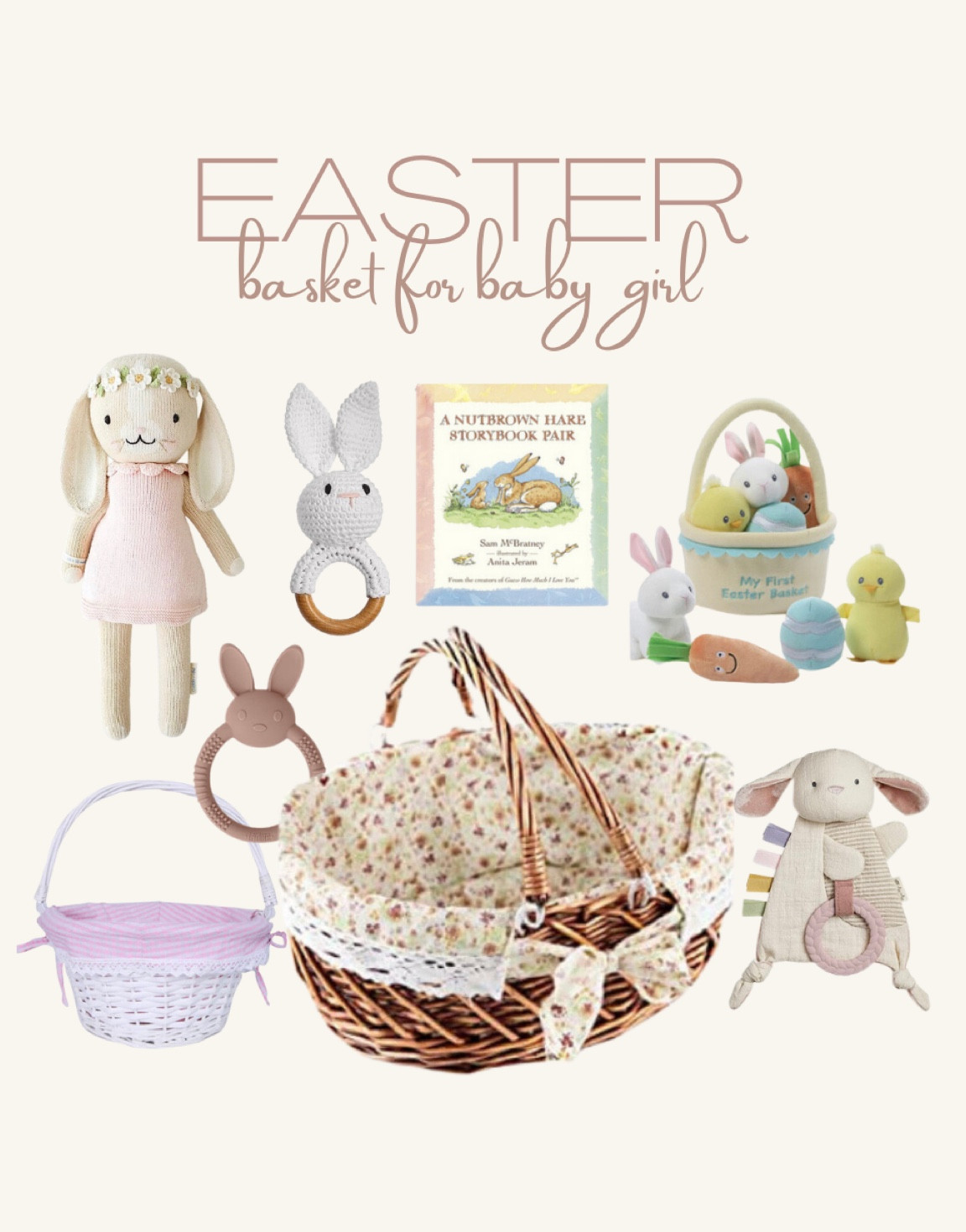 Easter
Baby’s first Easter 
Easter basket stuffers 
Easter basket 
Easter baby toys 
Amazon finds


#LTKfamily #LTKbaby #LTKSeasonal
