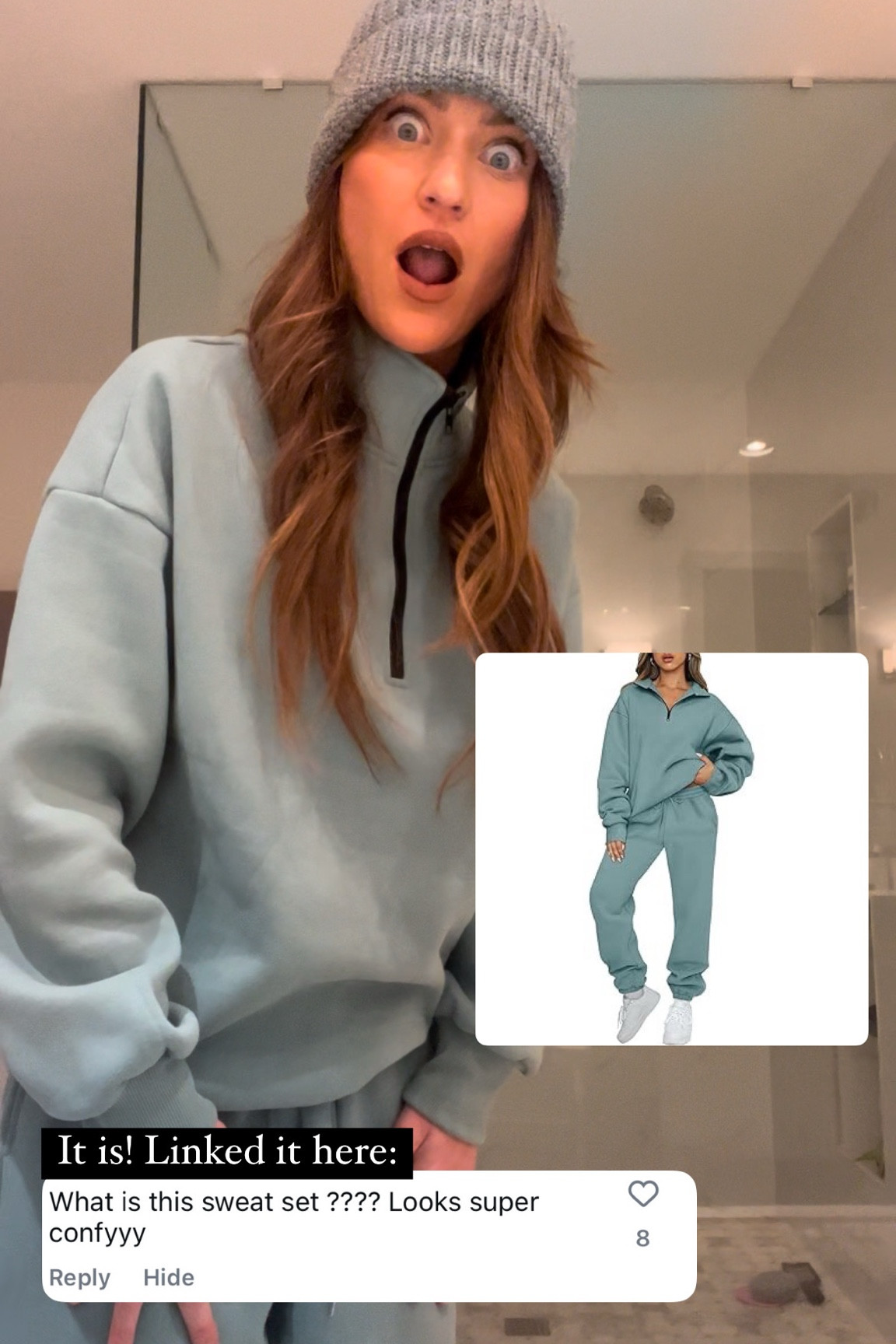 The kids both told me how nice I looked today. I think it’s because they aren’t used to seeing me wear color 😆 Amazon set! I’m wearing a size small. It’s oversized!

#LTKStyleTip #LTKFindsUnder100