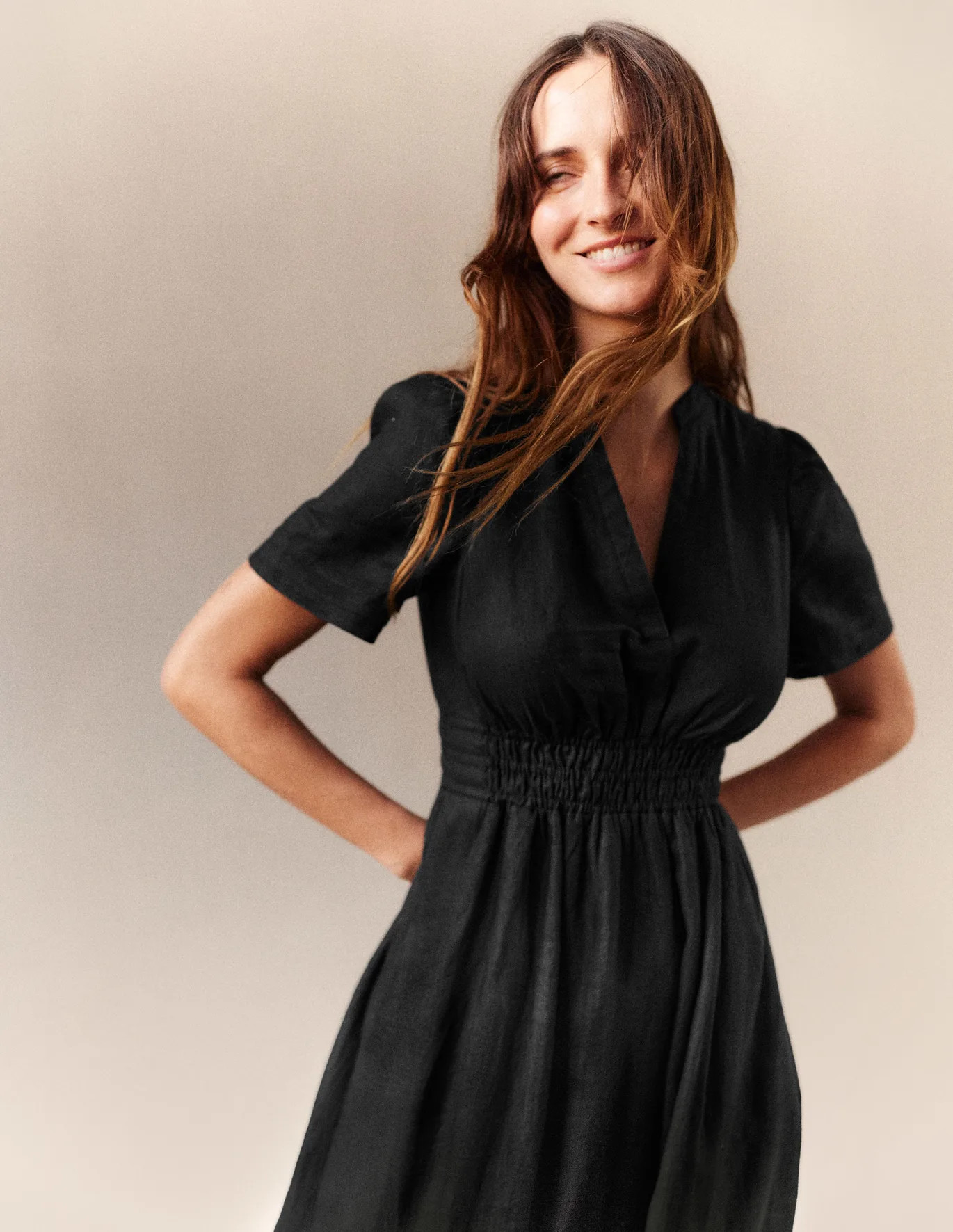 Pintuck Detail Midi Dress | Boden (UK & IE)