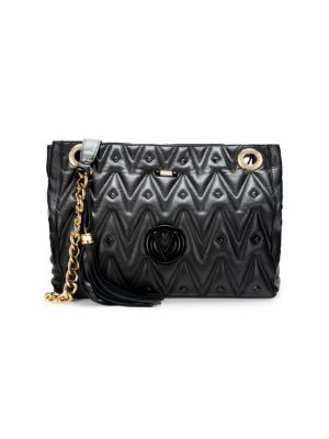 Luisa Diamond Quilted Leather Shoulder Bag | Saks Fifth Avenue OFF 5TH