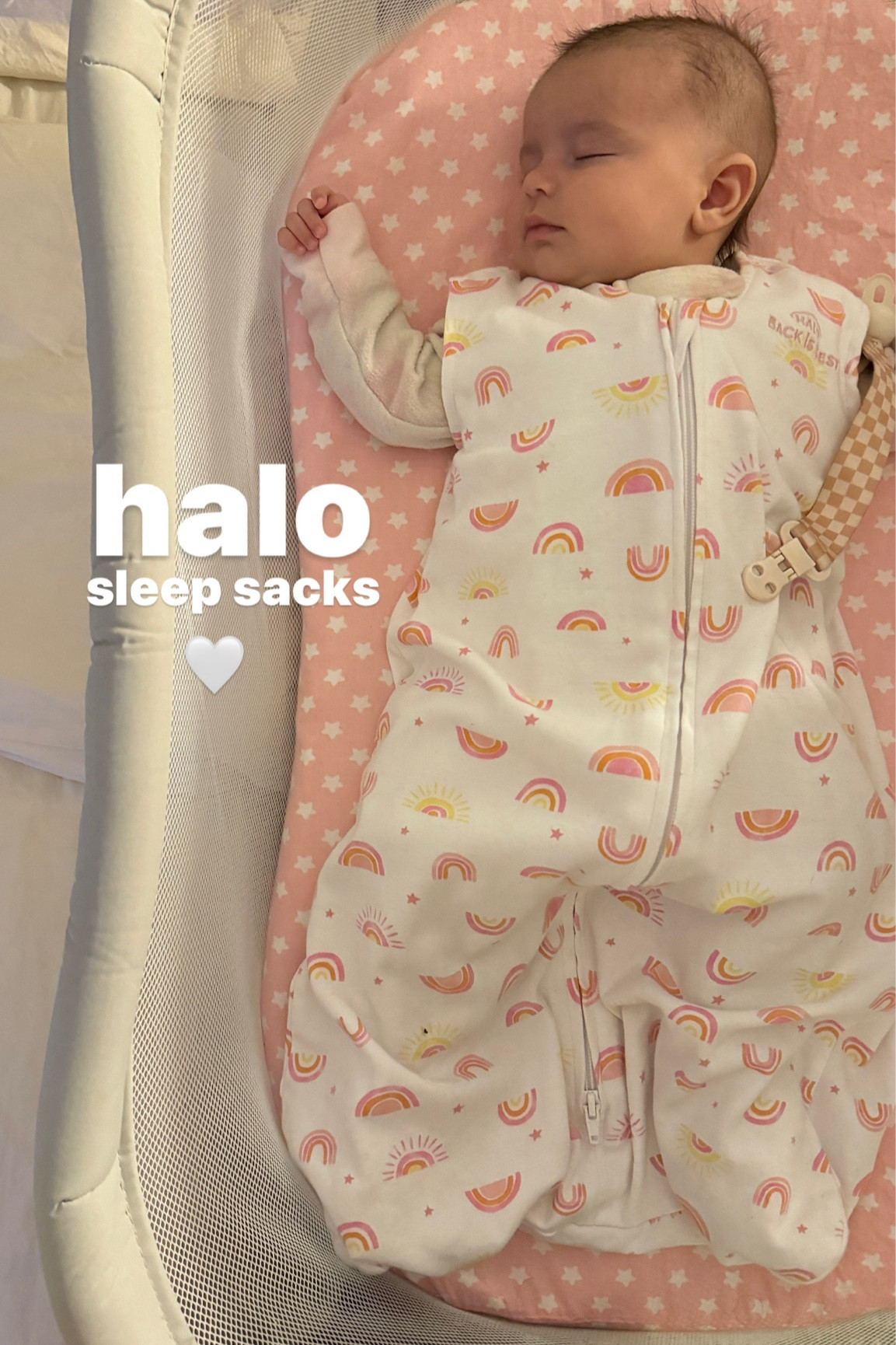 Forever obsessed with our halo sleep sacks and halo bassinet 🤍 10/10 recommend! 

#LTKbaby #LTKbump