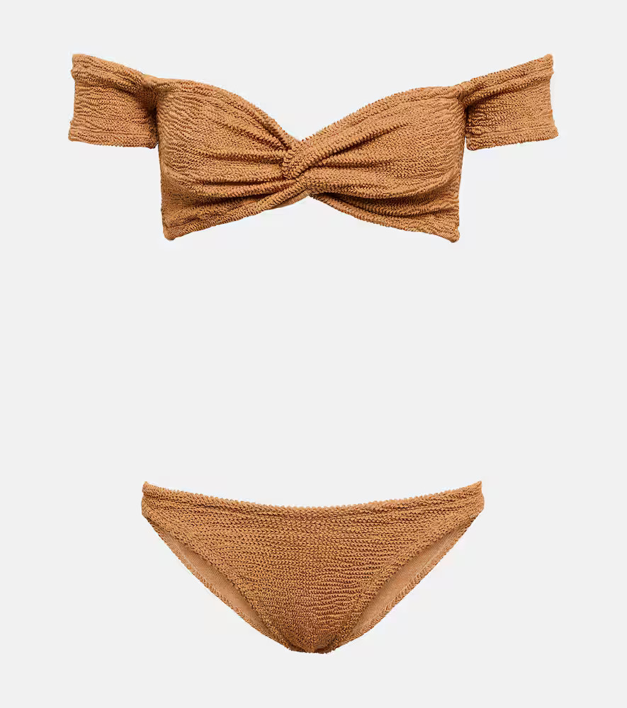 Hunza G Brigette nylon-blend bikini | Mytheresa (US/CA)