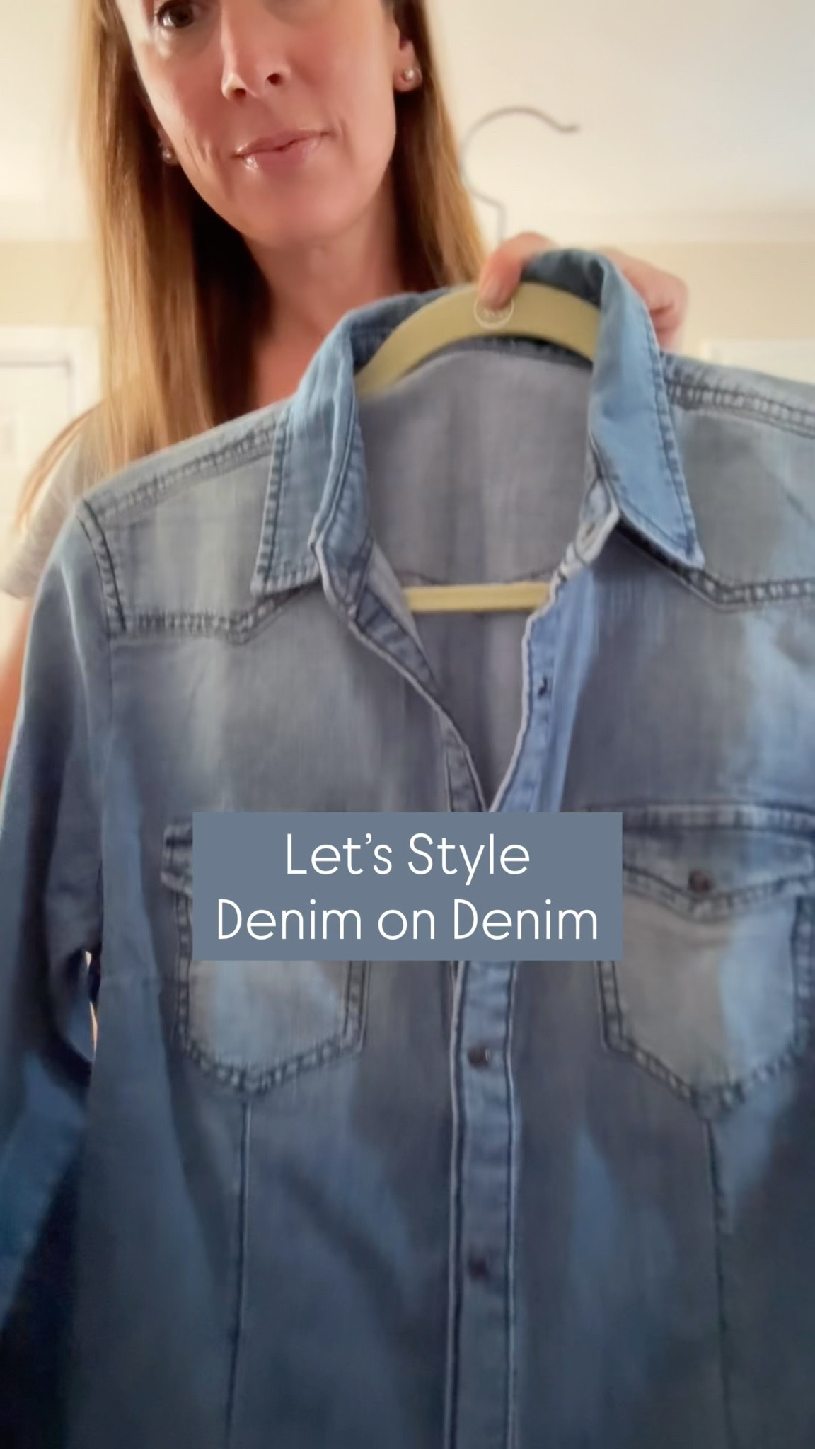 Denim on denim kind of day 💙

This look is my easy spring outfit uniform — a timeless denim shirt paired with classic denim jeans for a simple, polished workwear or mom-style errand outfit.

I actually purchased this denim shirt in Italy 🇮🇹 and I’m trying to find the exact match for you — if not, I’ll link a few similar options that have the same fit and wash.

My jeans are true to size, and the shoes (not loafers!) fit perfectly — I’ll include full sizing notes in my LTK links below.

Linked everything on LTK for you to shop 💙

#LTKWorkwear #LTKSeasonal #LTKFindsUnder100

#LTKgrwm #LTKdayinmylife #LTKootd