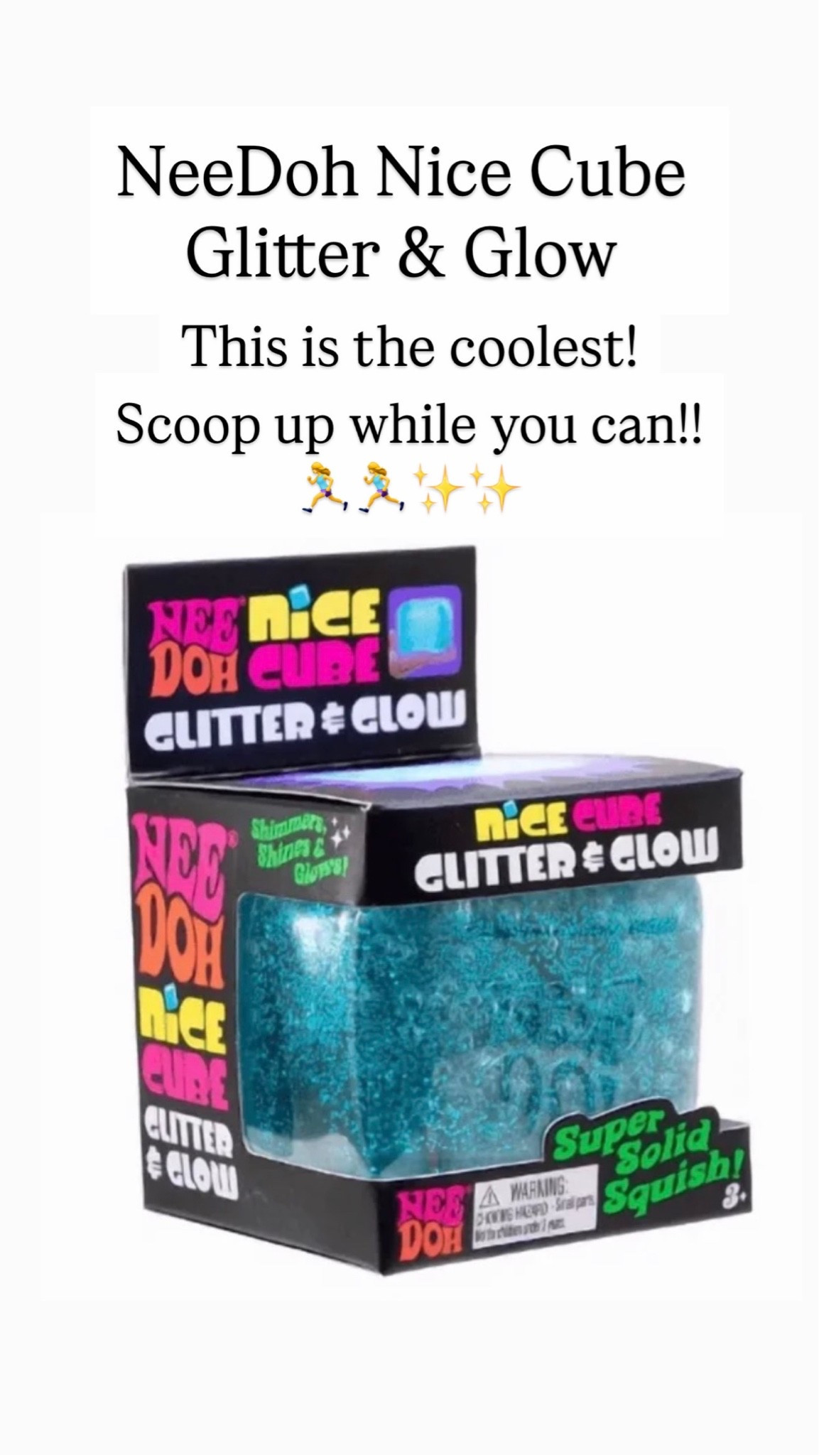 NeeDoh Nice Cube Glitter & Glow

#LTKKids