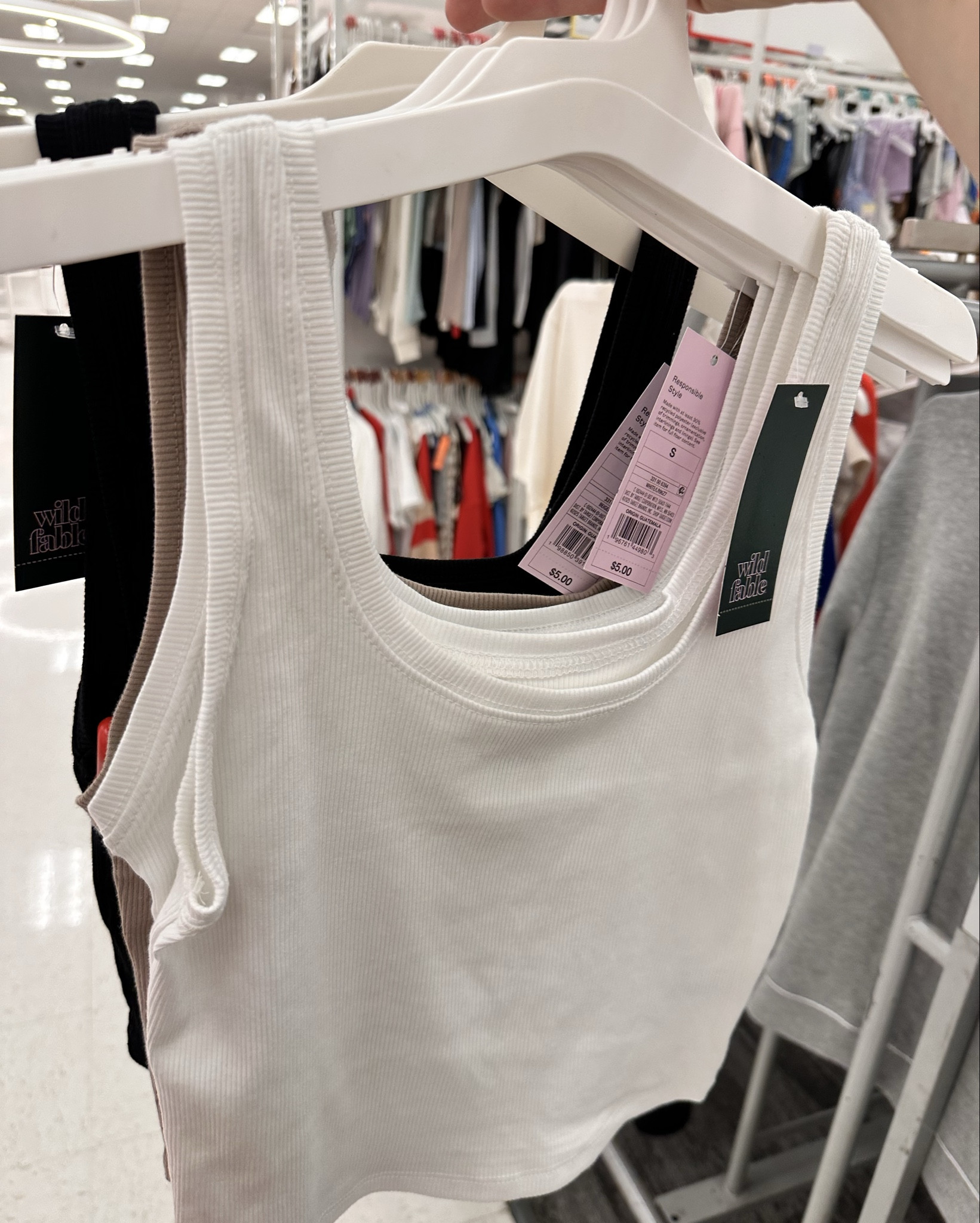 Bestttttt tanks. Wild fable from target. $5 can’t beat it and can stock up #targetfinds #targetstyle

#LTKSummerEdit #LTKFindsUnder50 #LTKStyleTip