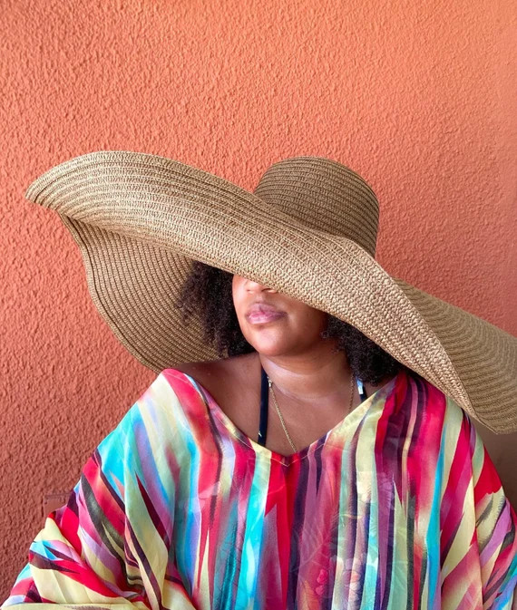 Grace Bay Oversized Floppy Beach Hat | Etsy | Etsy (US)