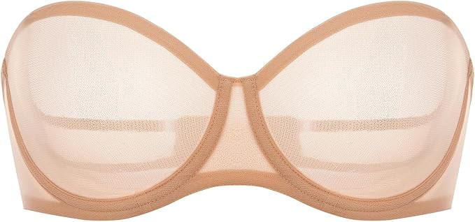 Warm Beige - Size Up in Both the Band and Cup | Amazon (US)