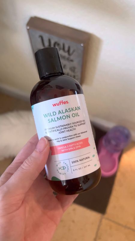 Wuffes Alaskan Salmon Oil helps support healthy skin, fur, and joints in your favorite furry friend! Great for both cats & dogs 

#founditonamazon #amazonfinds #petcare 

Cats and dogs | Pet health | Healthy skin and fur | Joint health 

#LTKfamily #LTKfindsunder50 #LTKVideo