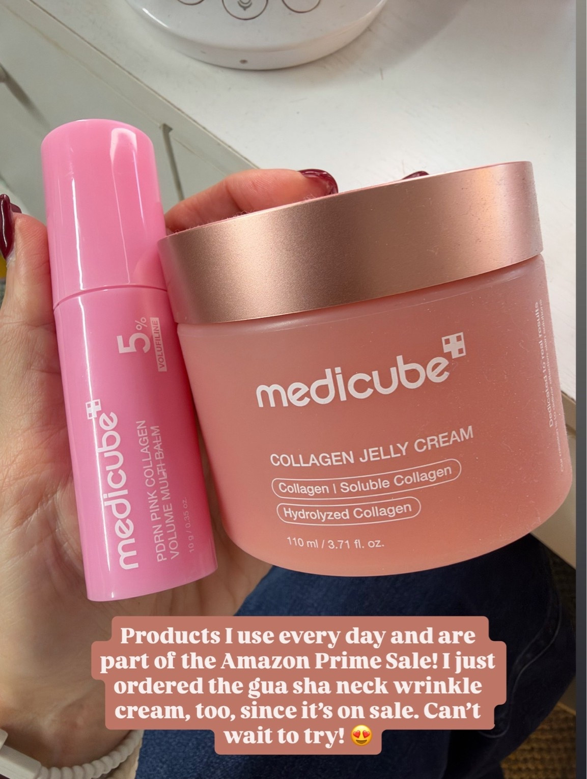 Amazon Prime Big Deals✨ are happening! These are 2 products that I use every day and love! Both are on sale!  Now is a great time to try, so many of their products while they’re on sale! I just ordered the neck cream and can’t wait to try it!
