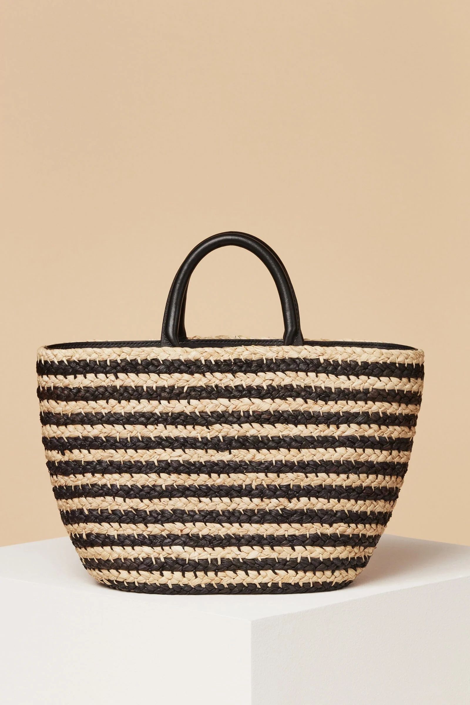 Top Handle Raffia Tote / Breton | Cesta Collective