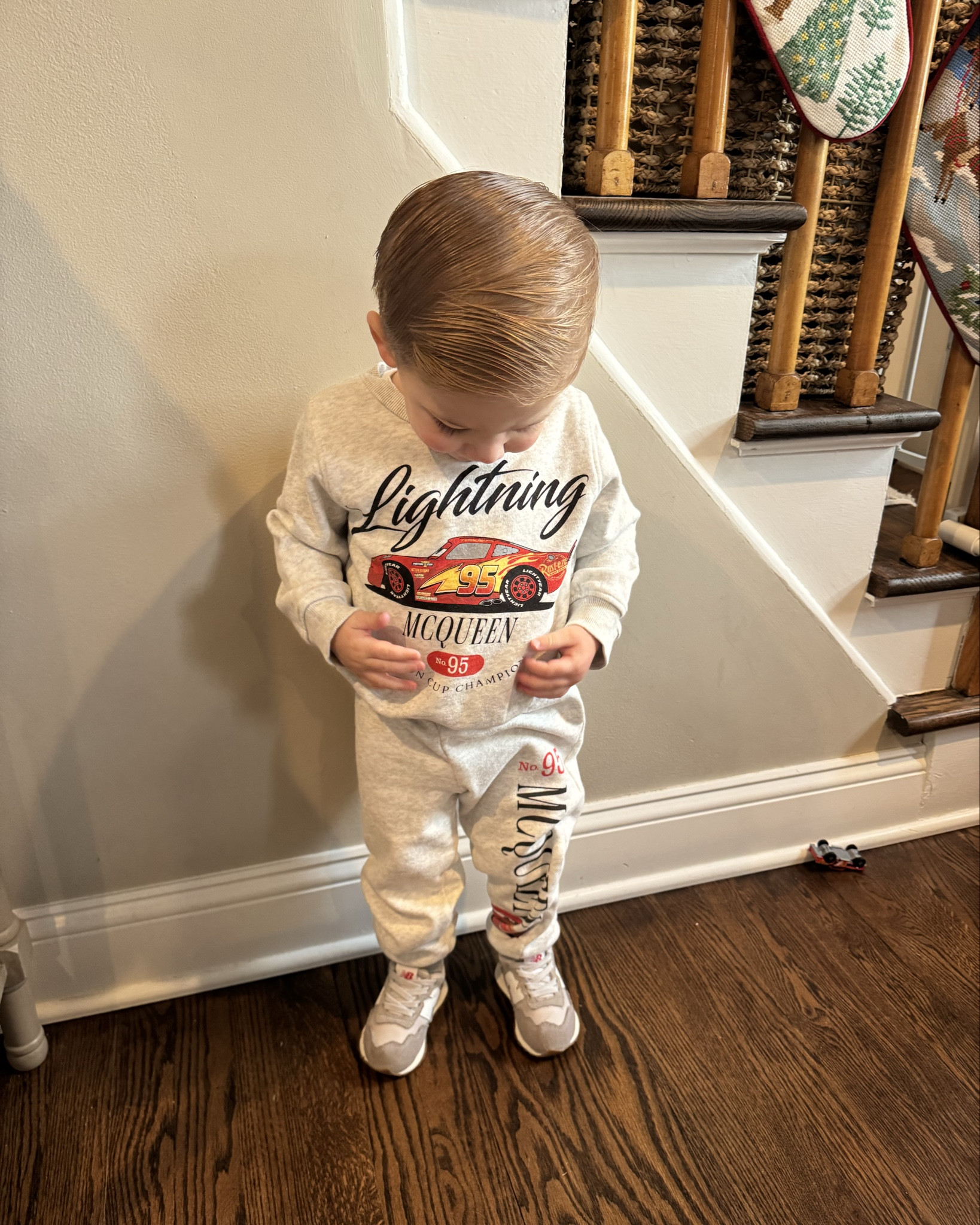 Lightning McQueen featuring Dad ⚡️ #lightningmcqueen #dadandson #toddlerboy 

#LTKActive #LTKMens #LTKKids
