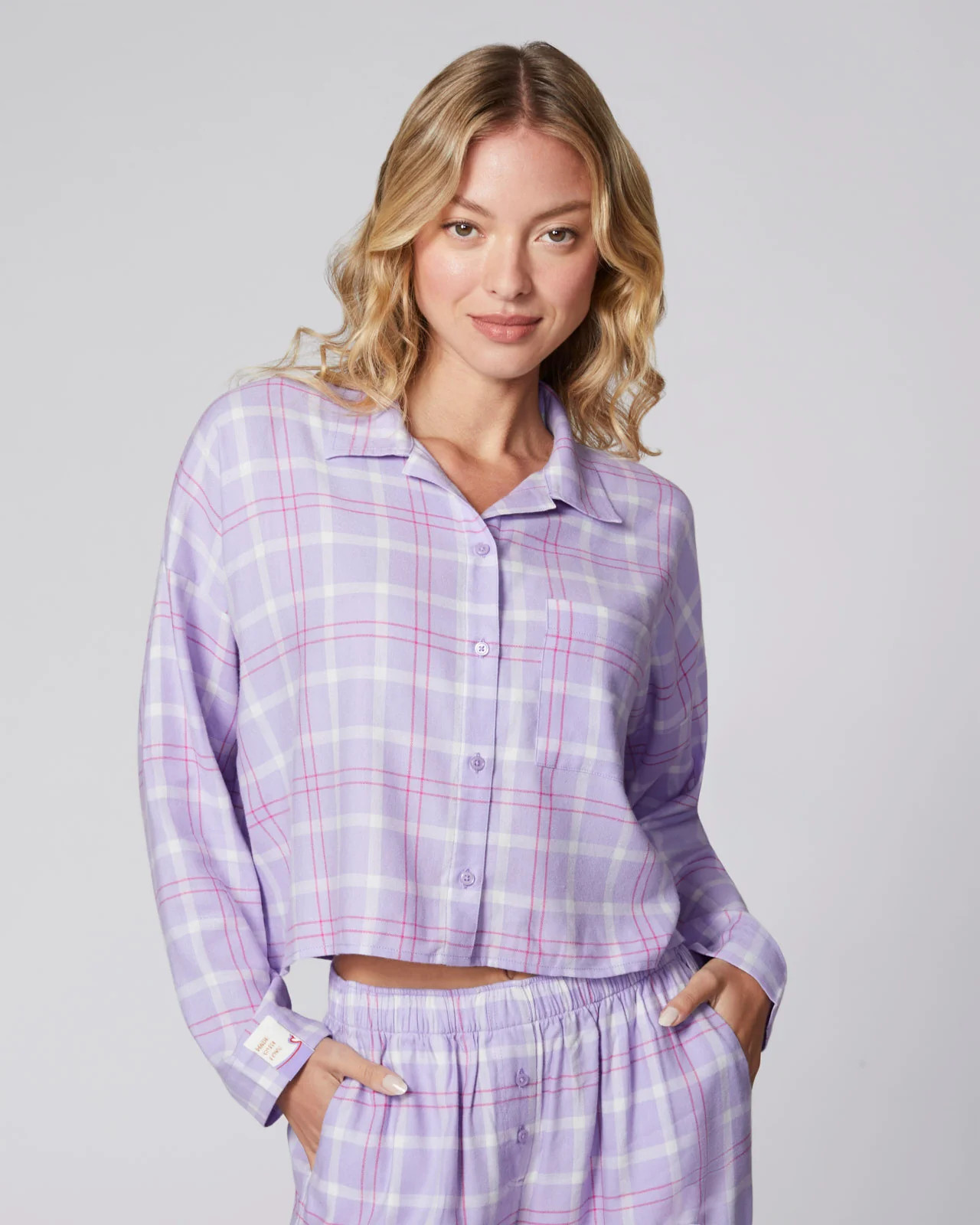 Nice Spice Crop Sleep Shirt | florence by mills fashion