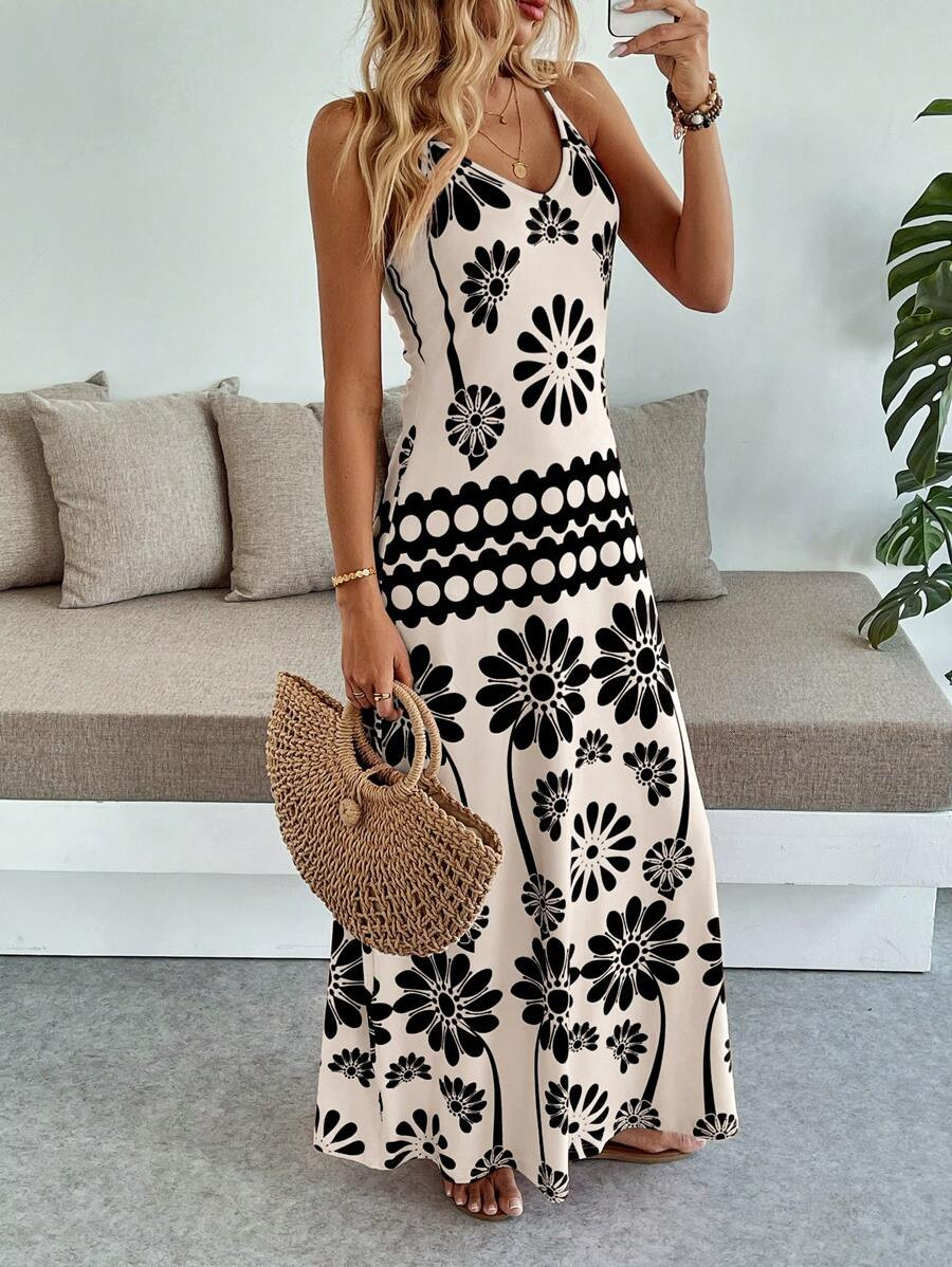 Breezaya Women's Casual Vacation Bohemian Style Dress | SHEIN