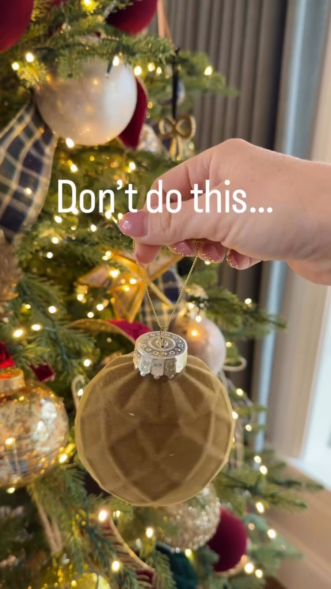 My favorite ornament upgrade! So simple, easy, elegant, and beautiful! Try it with these velvet ribbons linked here!

#LTKFindsUnder50 #LTKHome #LTKHoliday
