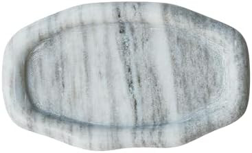 Bloomingville Oval Marble Serving Tray, Beige | Amazon (US)