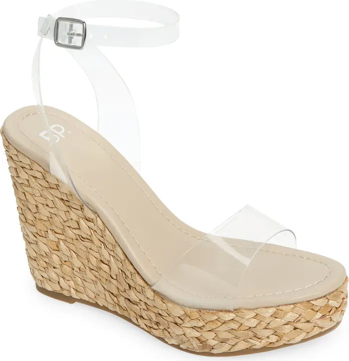 Ginny Espadrille Ankle Strap Wedge Sandal (Women) | Nordstrom Rack