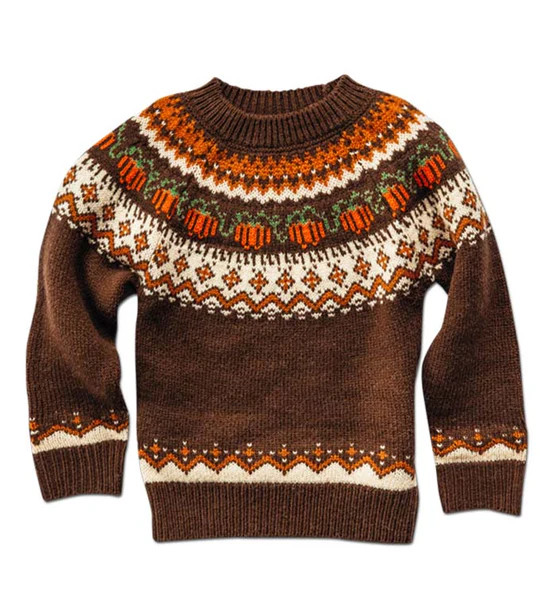 The Cozy Pumpkin Sweater - Kids | Kiel James Patrick
