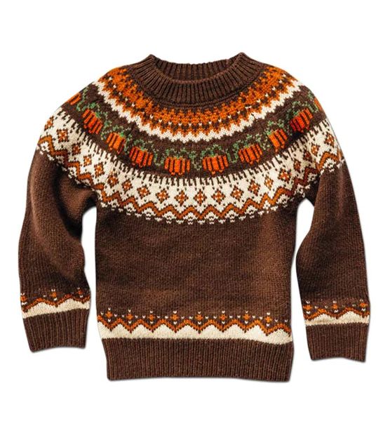 The Cozy Pumpkin Sweater - Kids | Kiel James Patrick