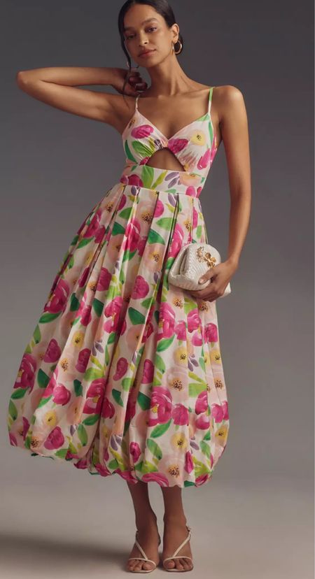 Hutch Sleeveless V-Neck Cutout Midi Dress.
Spring dress
Wedding guest dress


#LTKwedding #LTKover40