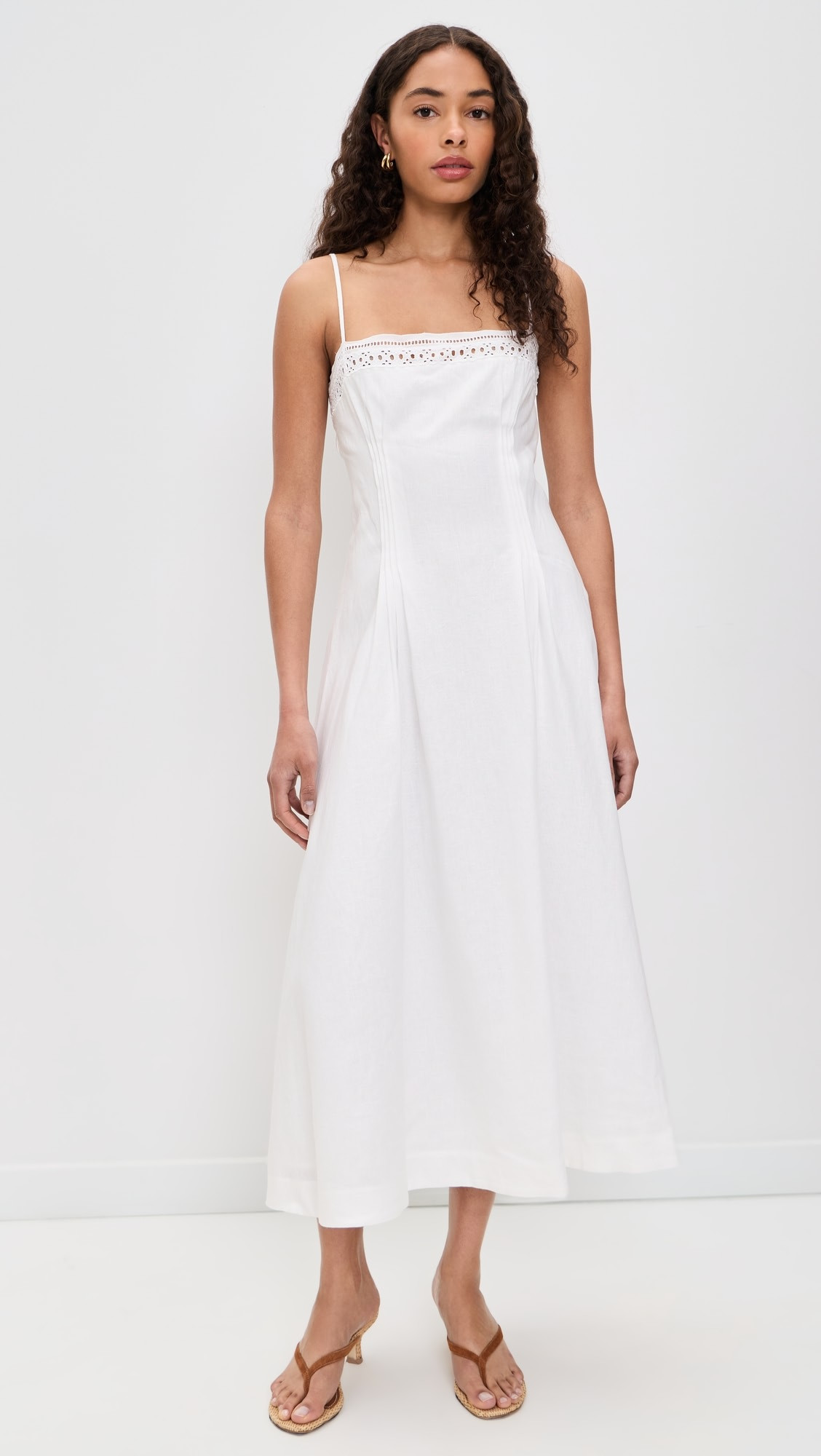 Reformation Pomona Linen Dress | Shopbop | Shopbop