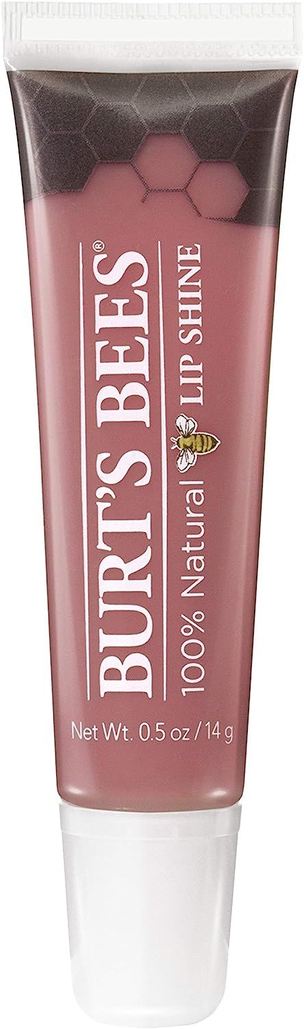 Burt's Bees 100% Natural Moisturizing Lip Shine, Blush, 0.5 Oz | Amazon (US)