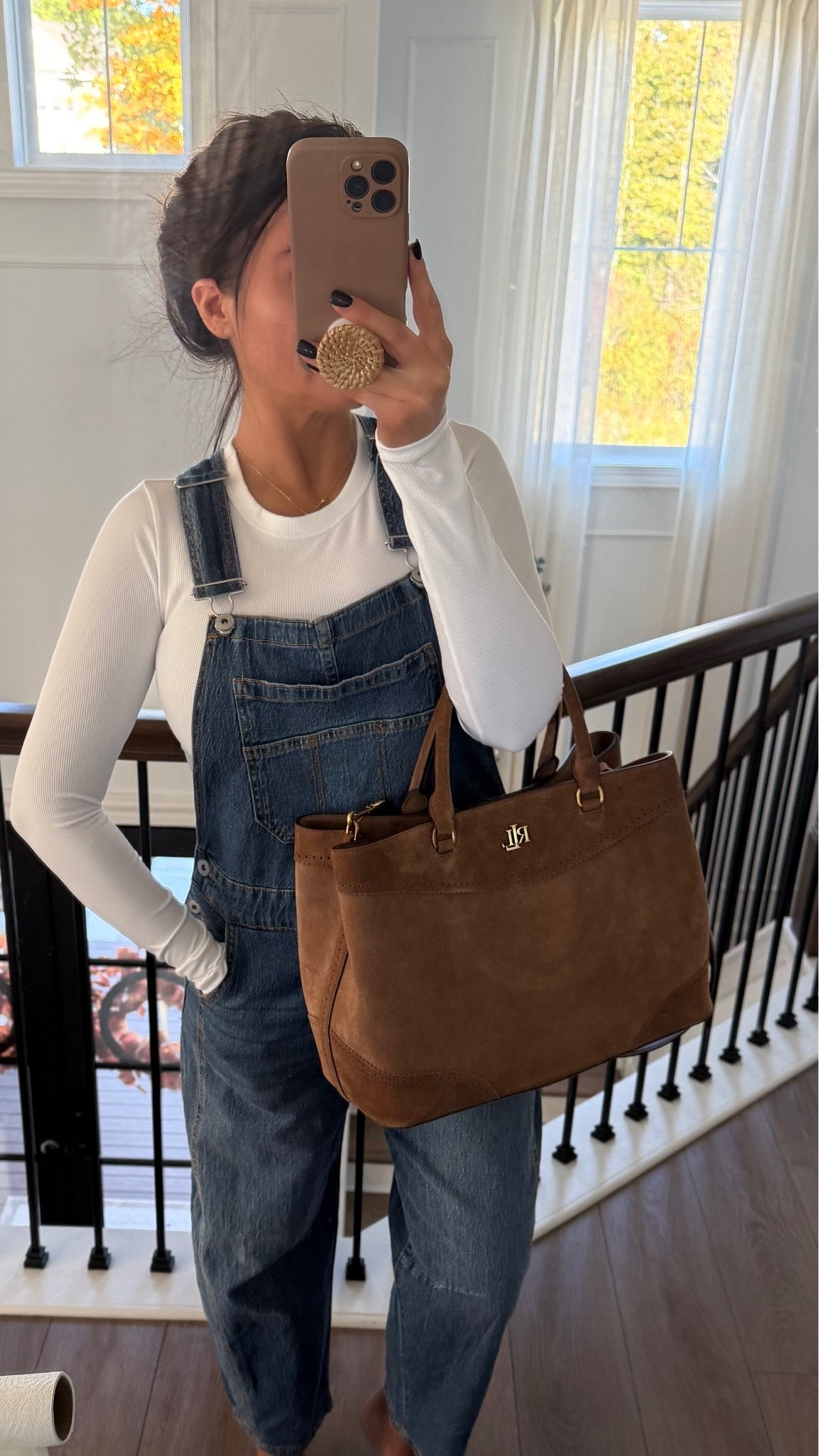 Cutie Overalls!! Wearing an XS!
Love this shirt for layering too! Wearing a small.

#LTKootd #LTKmomlife #LTKgrwm