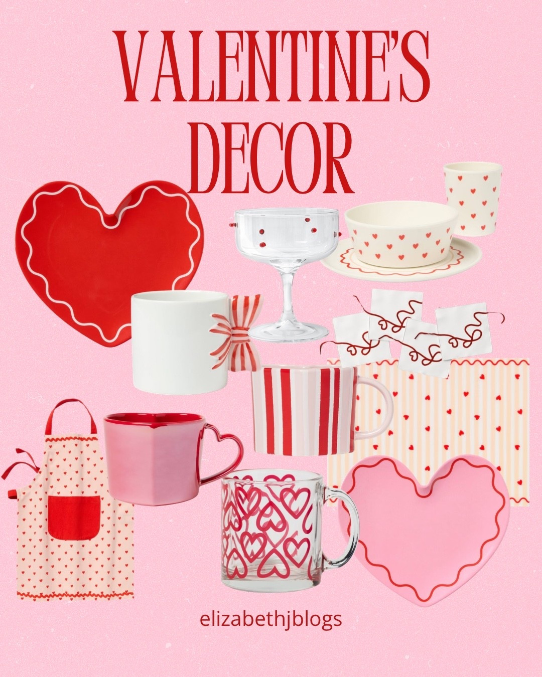 Valentine’s Day decor 