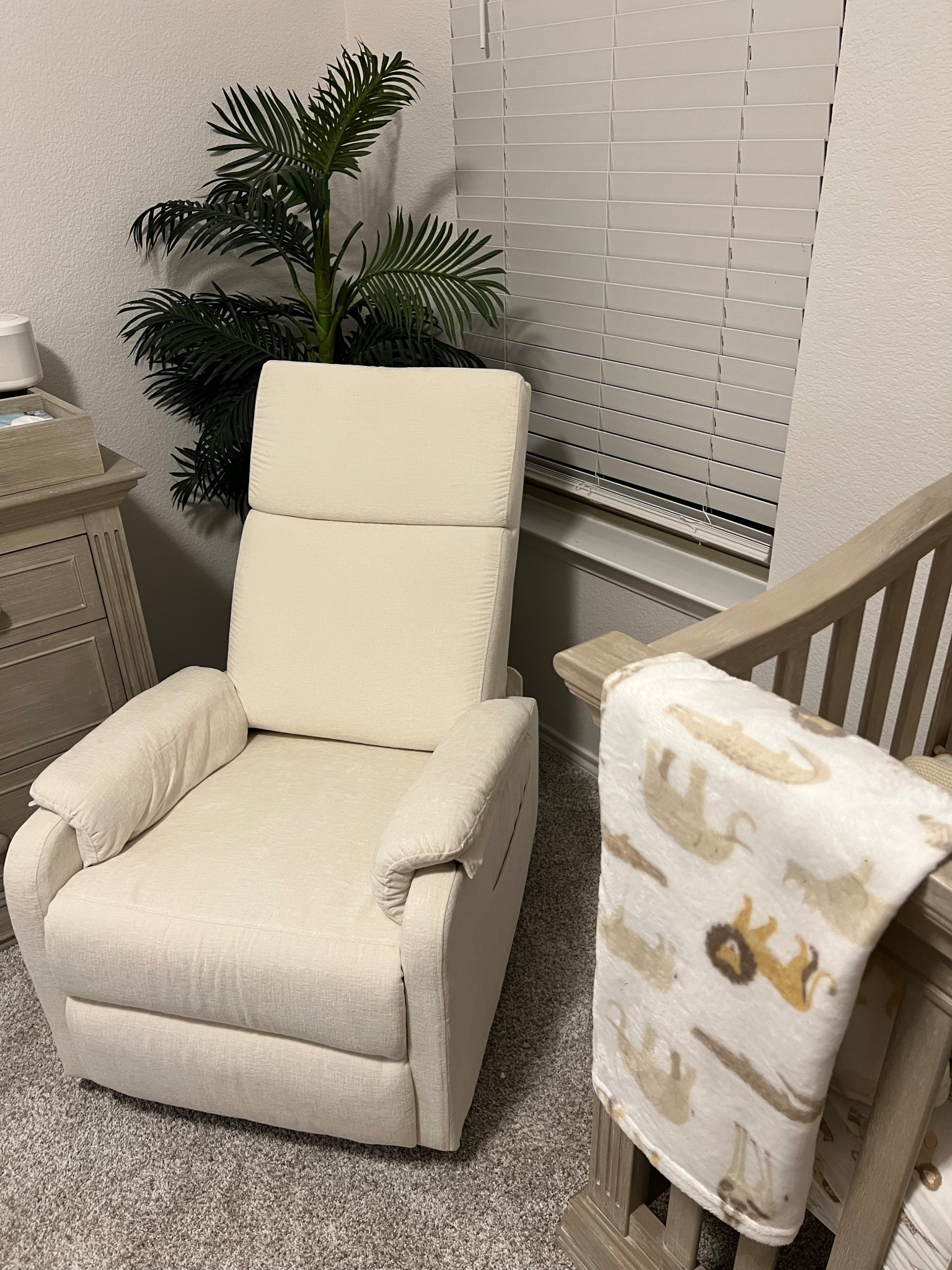 Nursery coming together! Loving this affordable rocking chair! 

#LTKBaby #LTKmomlife #LTKHome