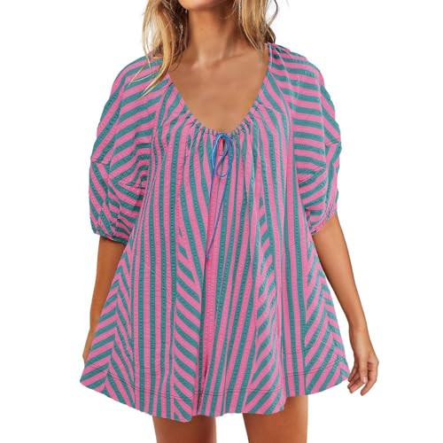 Rompers for Women 2024, Womens Rompers for Summer, Petite Jumpsuits for Women, Wide Leg Jumpsuits Overalls Rompers for Women, M, Purple | Amazon (US)