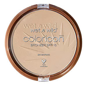 Wet n Wild Color Icon Collection Bronzer SPF 15, Reserve Your Cabana, .46 oz | Drugstore
