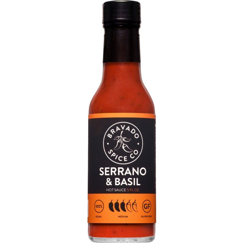 Bravado Spice Co. Serrano & Basil Hot Sauce - Seasonings at Academy Sports | Academy Sports + Outdoors