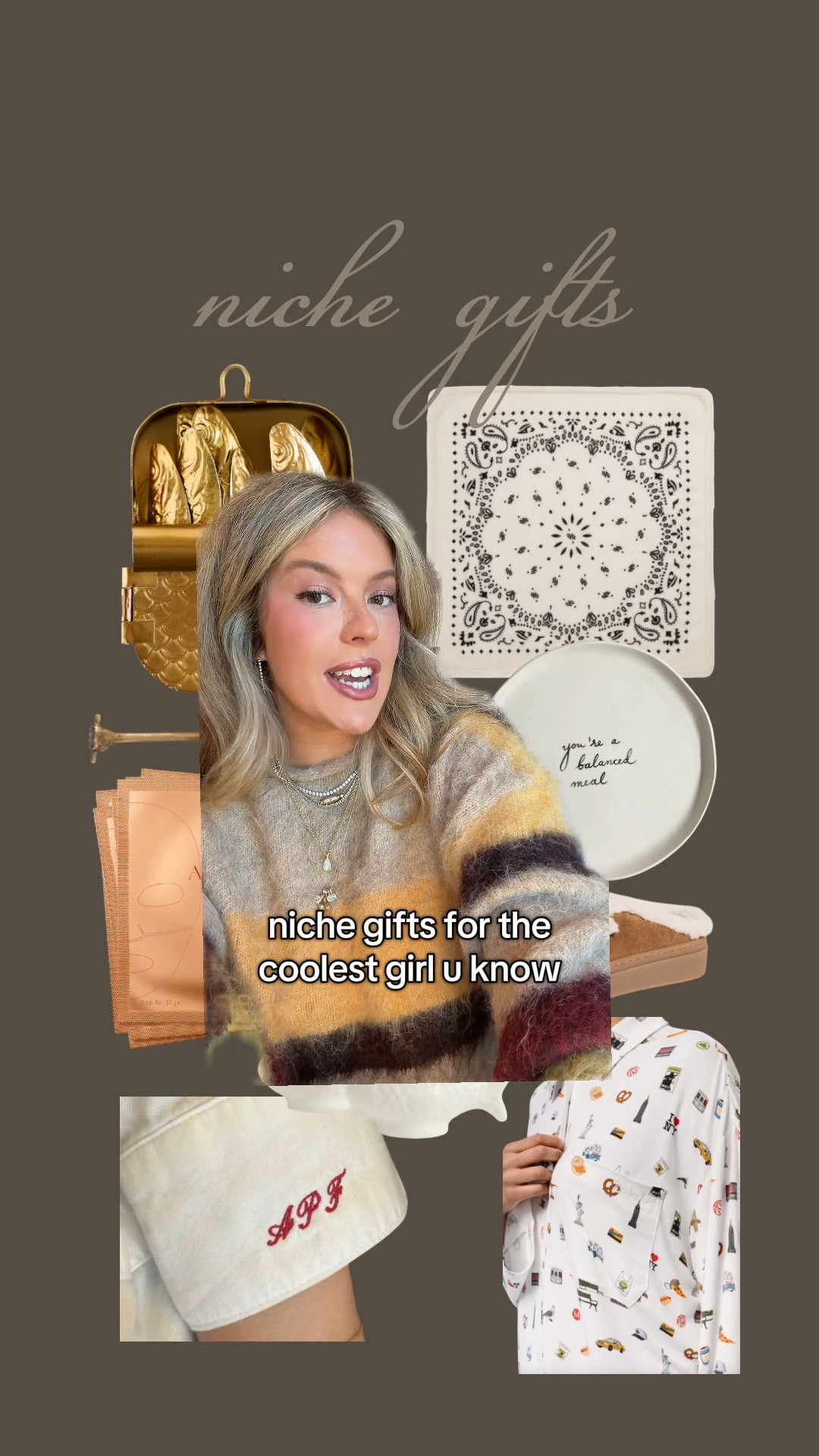 Niche gifts for the coolest girl you know


#nichegift #nichegifts #uniquegifts #uniquegiftideas #giftsforher

#LTKGiftGuide #LTKHoliday #LTKSeasonal