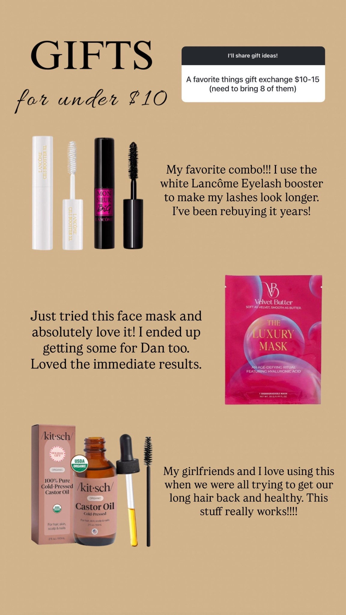 Holiday gifts for under $10! All from Amazon!

#LTKGiftGuide #LTKmorningroutine #LTKselfcare