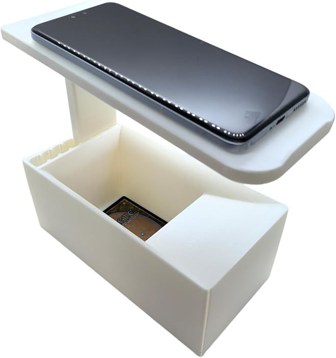 TCG Card Scanner Phone Holder, Compatible with Standard Size Unsleeved Trading Cards, Quickly Sca... | Amazon (US)