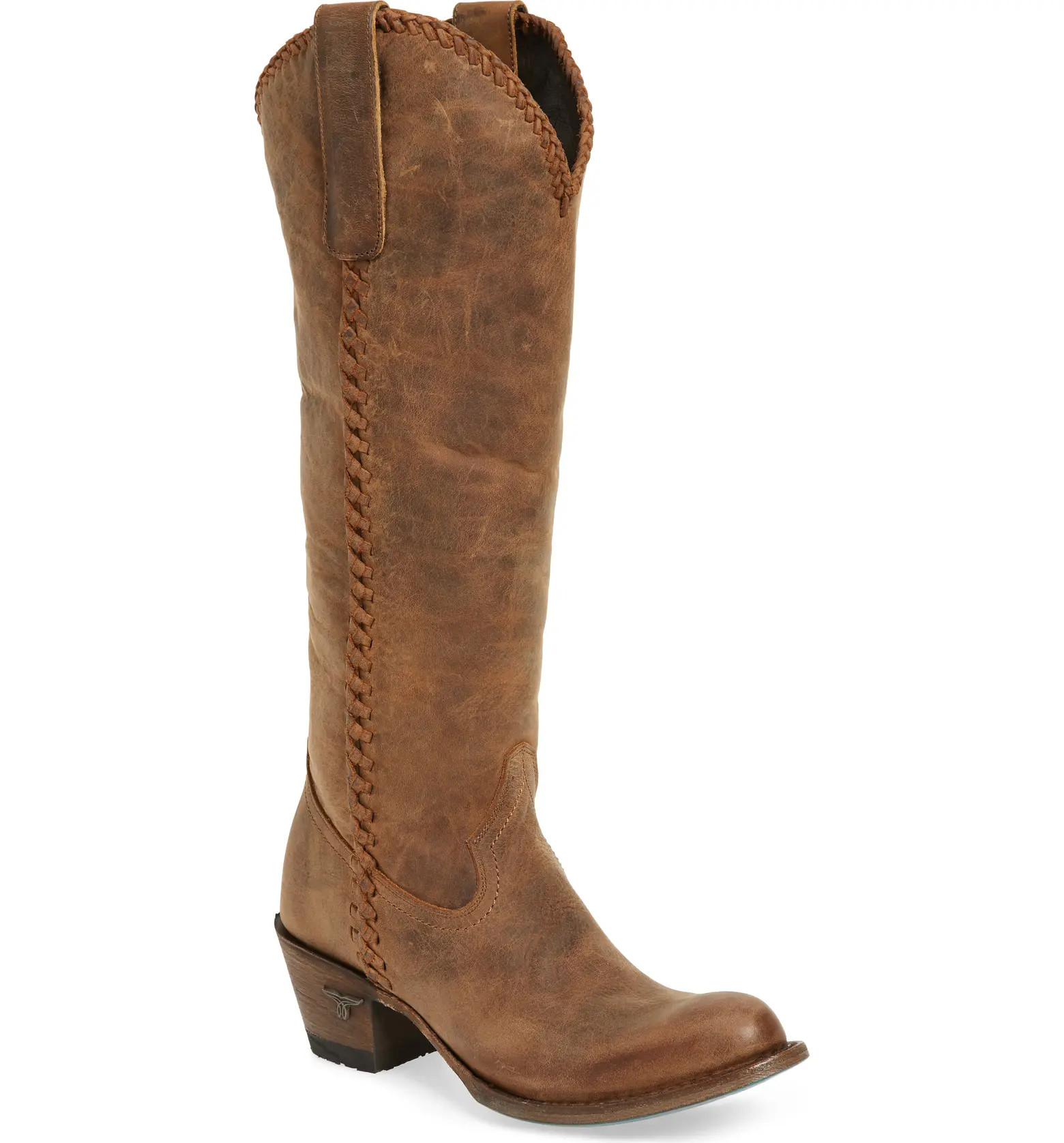 Plain Jane Knee High Western Boot | Nordstrom