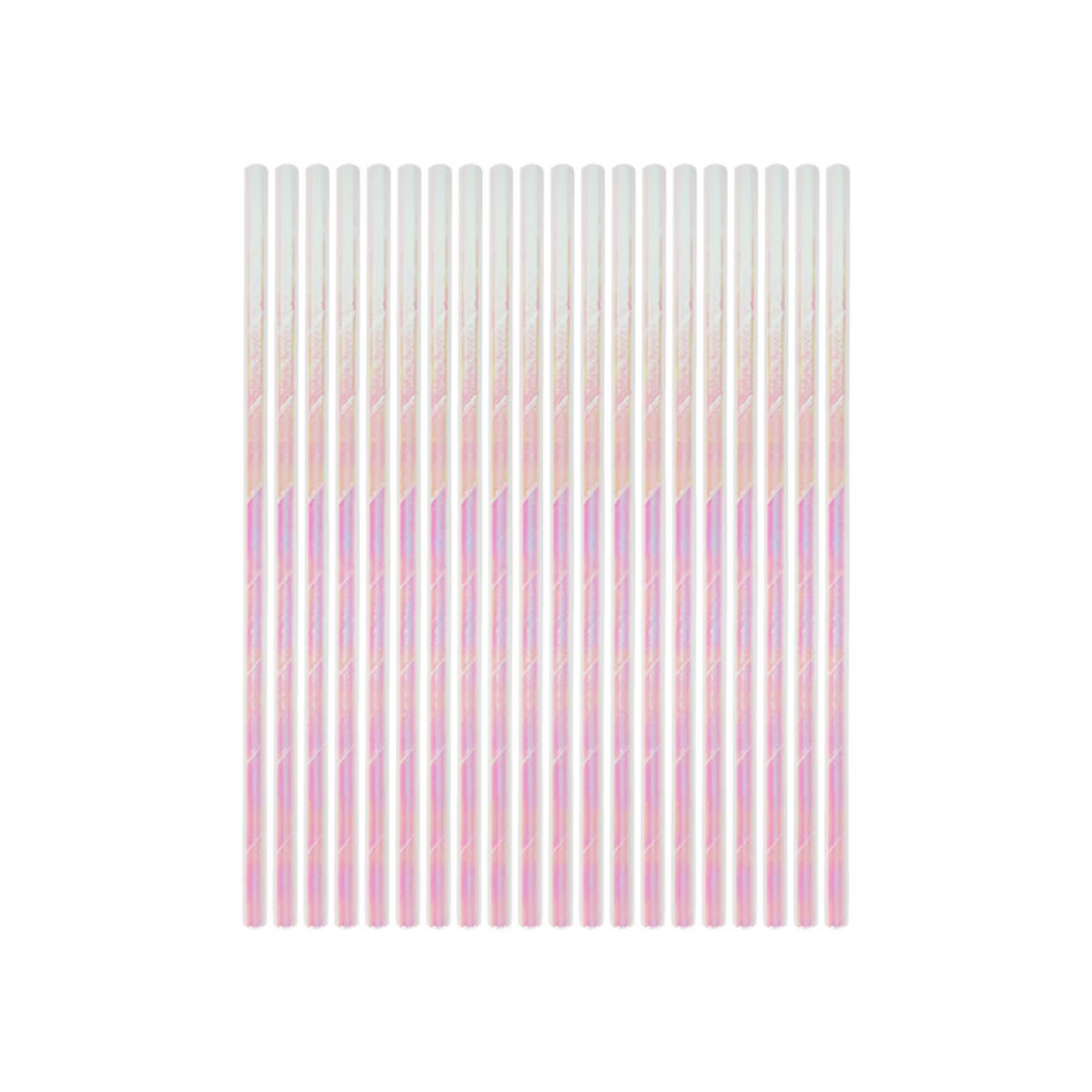 20ct Iridescent Paper Straws - Spritz™ | Target