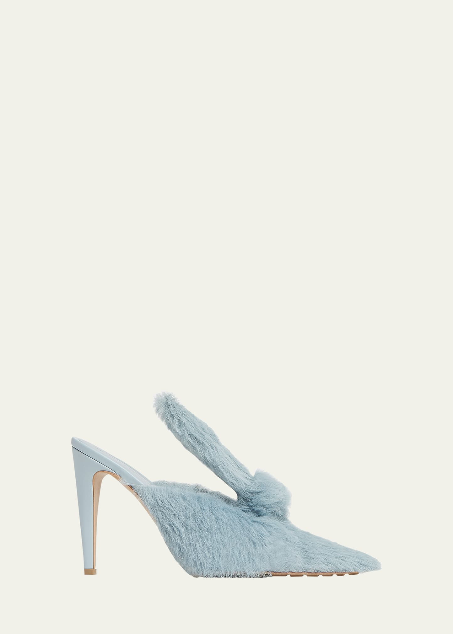 Bottega Veneta Knotted Calf Hair Mule Pumps | Bergdorf Goodman