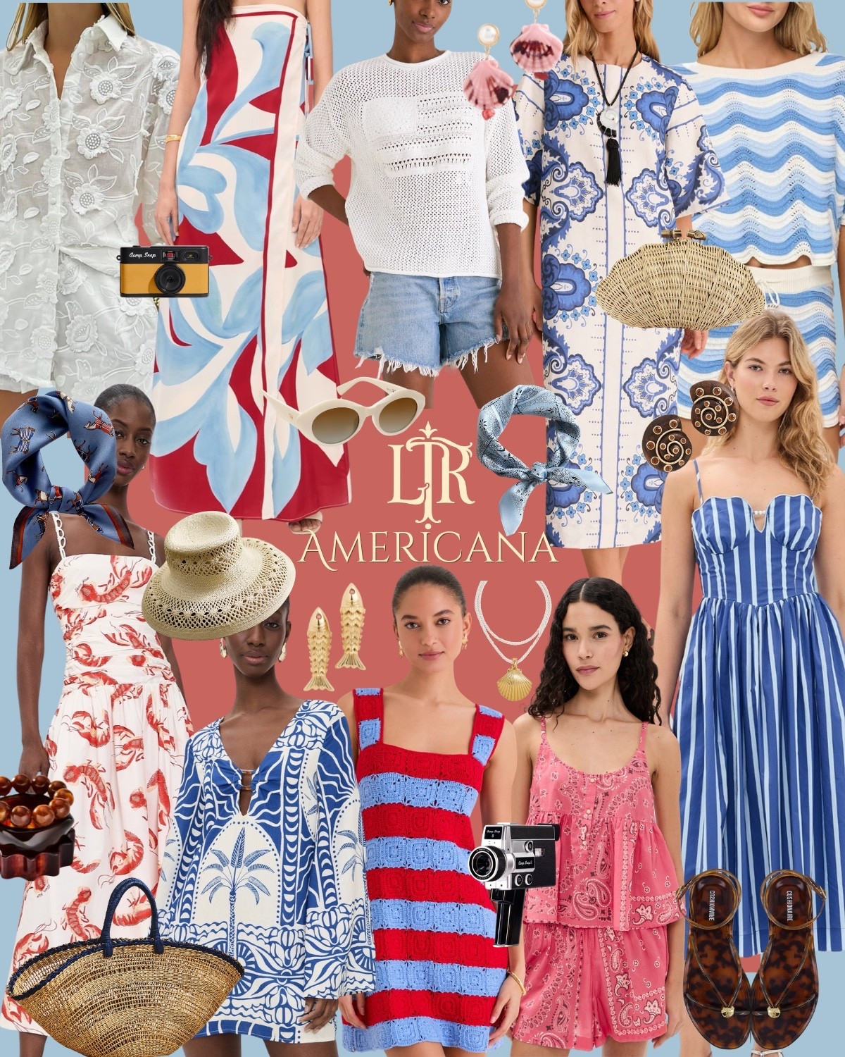 Americana Summer… a little 4th of July round up of a few of my favorite patriotic finds! 🐚🦀🇺🇸🦞☀️

#LTKootd #LTKSaleAlert #LTKgrwm