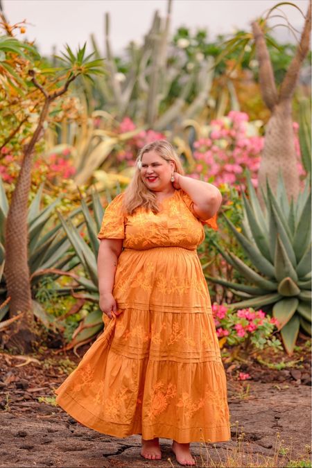 This beautiful Anthropologie dress was perfect for pictures in paradise! Shop this orange one or any of the other varieties of the Somerset! 

#LTKFind #LTKcurves #LTKSeasonal