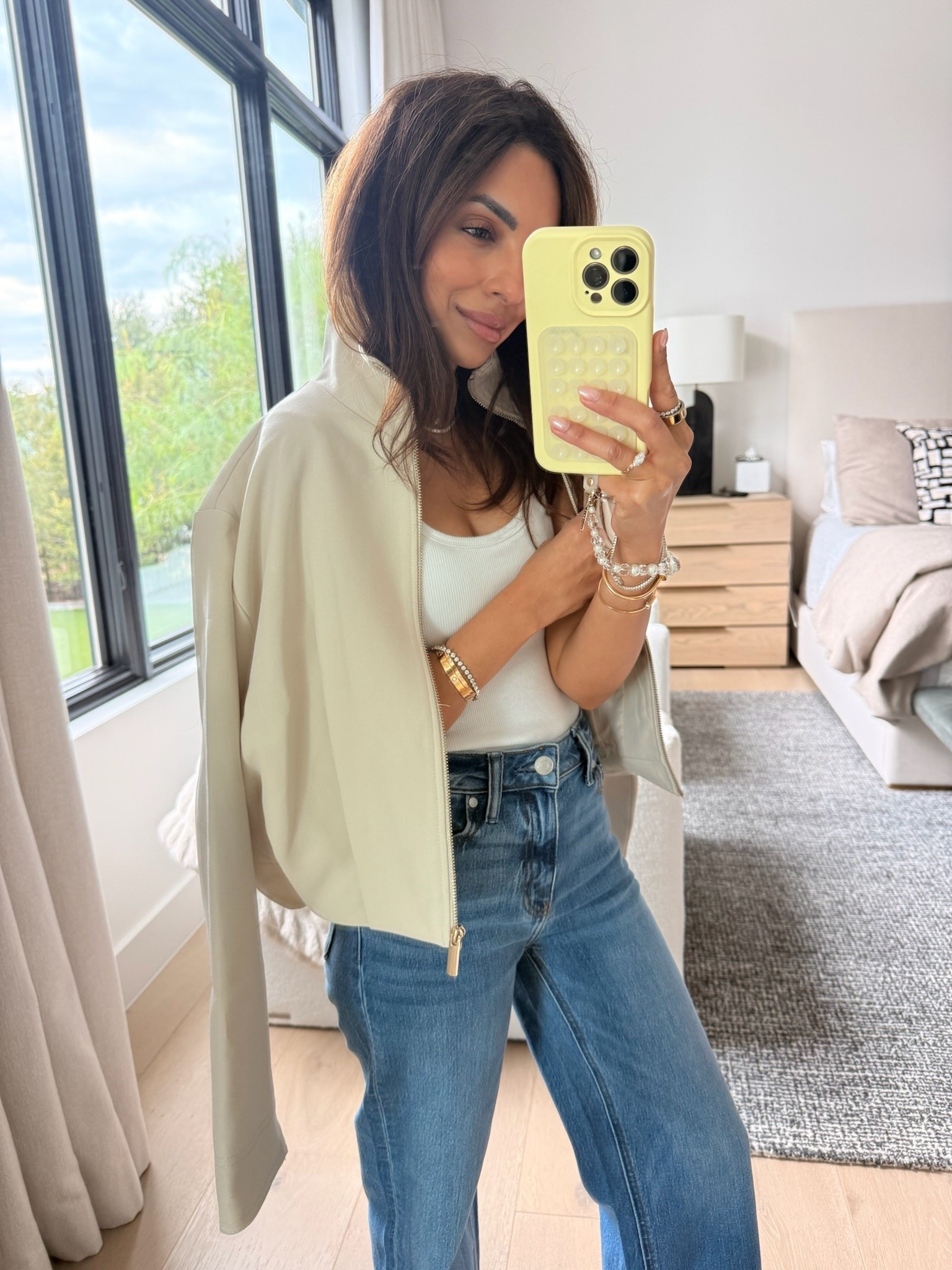 This Zara bomber jacket is sooo cute and elevates any outfit for fall! I’m wearing size XS.

#LTKootd #LTKOver40 #LTKPetite