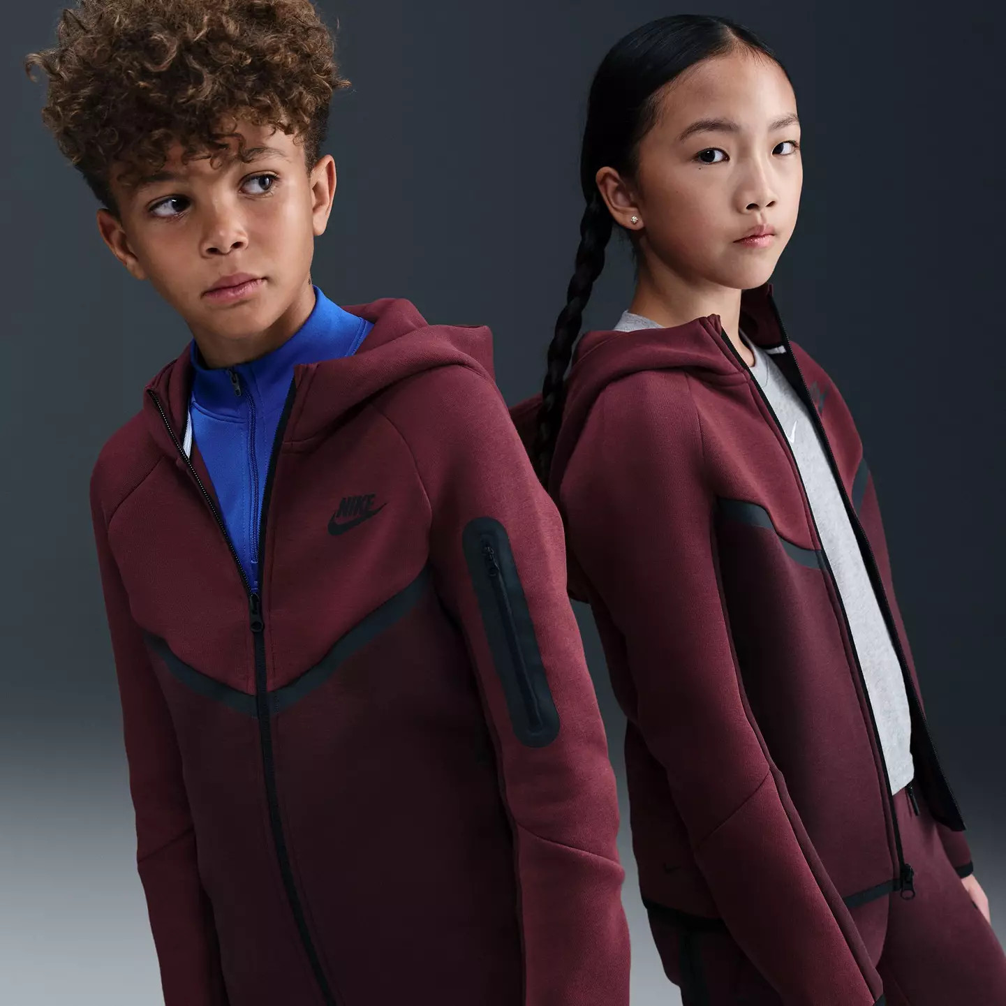 Nike Boys' Tech Fleece Full-Zip Sweatshirt | DICK'S Sporting Goods