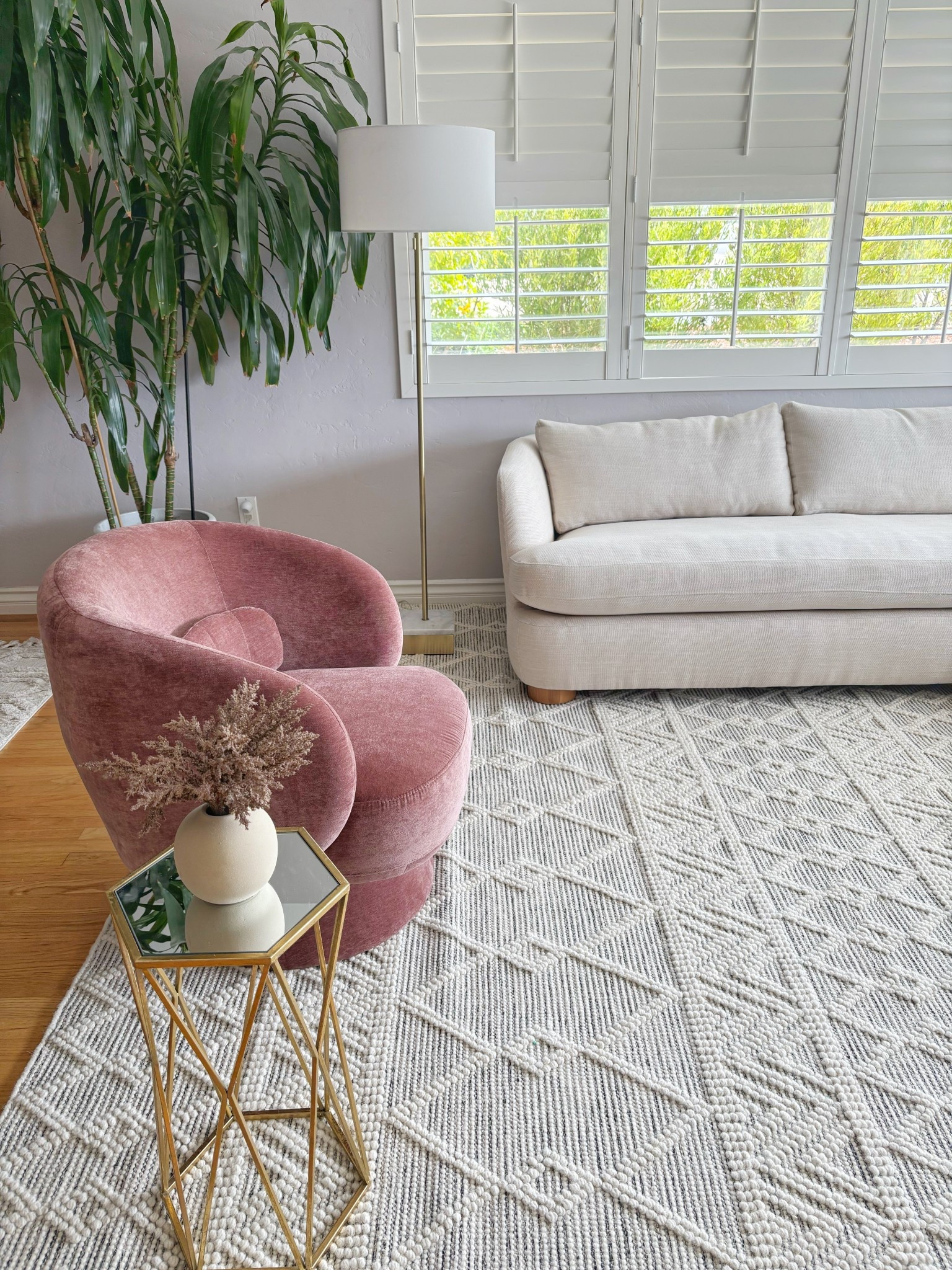 The perfect occasional side chair.  It comes in multiple colors and it swivels.  It’s comfortable but it’s not too big and bulky.  

#LTKHome