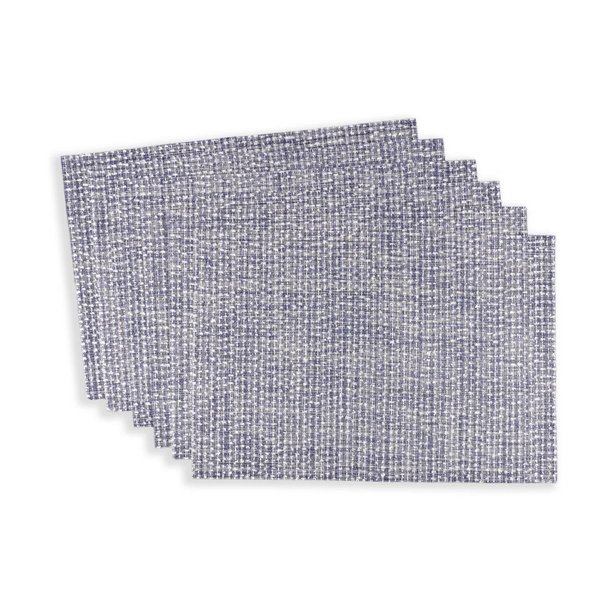 Callicoat Water Resistant Stain Resistant Woven PVC Rectangular Placemat (Set of 6) (Set of 6) | Wayfair North America