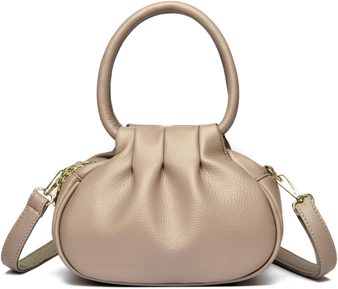 Slouchy Crossbody Bags Women Small Cross Body Hobo Crescent Shoulder Purses PU Leather Travel Dumpling Cloud Bag Handbags | Amazon (US)