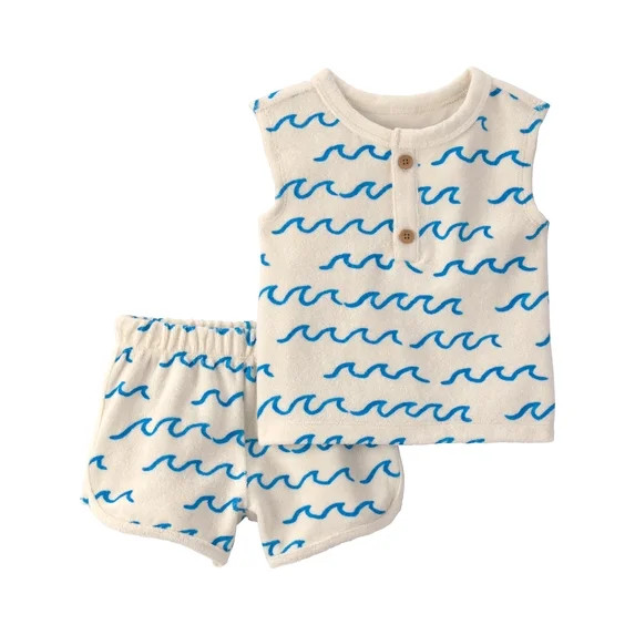 Carter's Child of Mine Baby Boy Outfit Set, 2-Piece, Sizes 0/3-24 Months | Walmart (US)