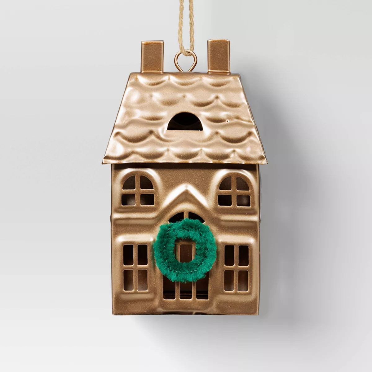 Christmas Bronze Finish 2 Chimney House Ornament- Wondershop™ | Target